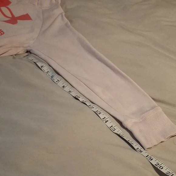 Under Armour Pink Classic Logo Hoodie - Picture 9 of 9